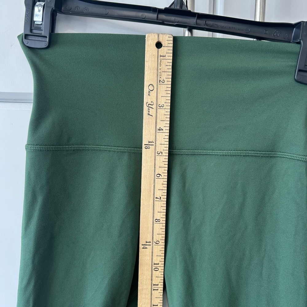 Lululemon Align High-Rise Pant 25 Nulu Yoga Leggings Dark Green LW5CT3S Size 4 - Picture 4 of 10